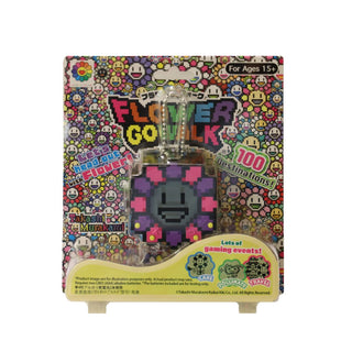 Takashi Murakami - Flower Go Walk / Purple x Pink (Body Color: Black), 2022 - Pinto Gallery