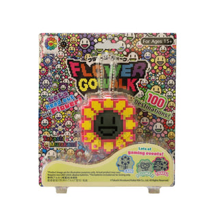 Takashi Murakami - Flower Go Walk / Yellow (Body Color: Pink), 2022 - Pinto Gallery