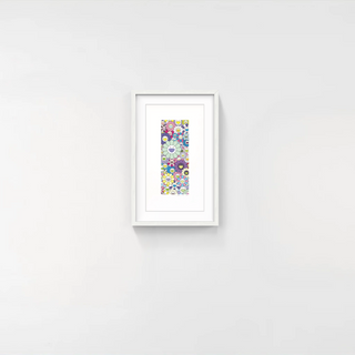Takashi Murakami - Flower Tanzaku: Enjoying the Cool in Summer on a Riverside Platform, 2025 - Pinto Gallery