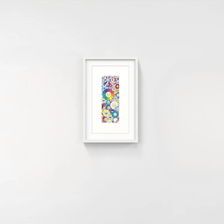 Takashi Murakami - Flower Tanzaku: Rainbow, 2025 - Pinto Gallery