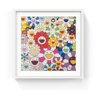 Takashi Murakami - Flowers Blooming in this World and the Land of Nirvana 1, 2013 - Pinto Gallery