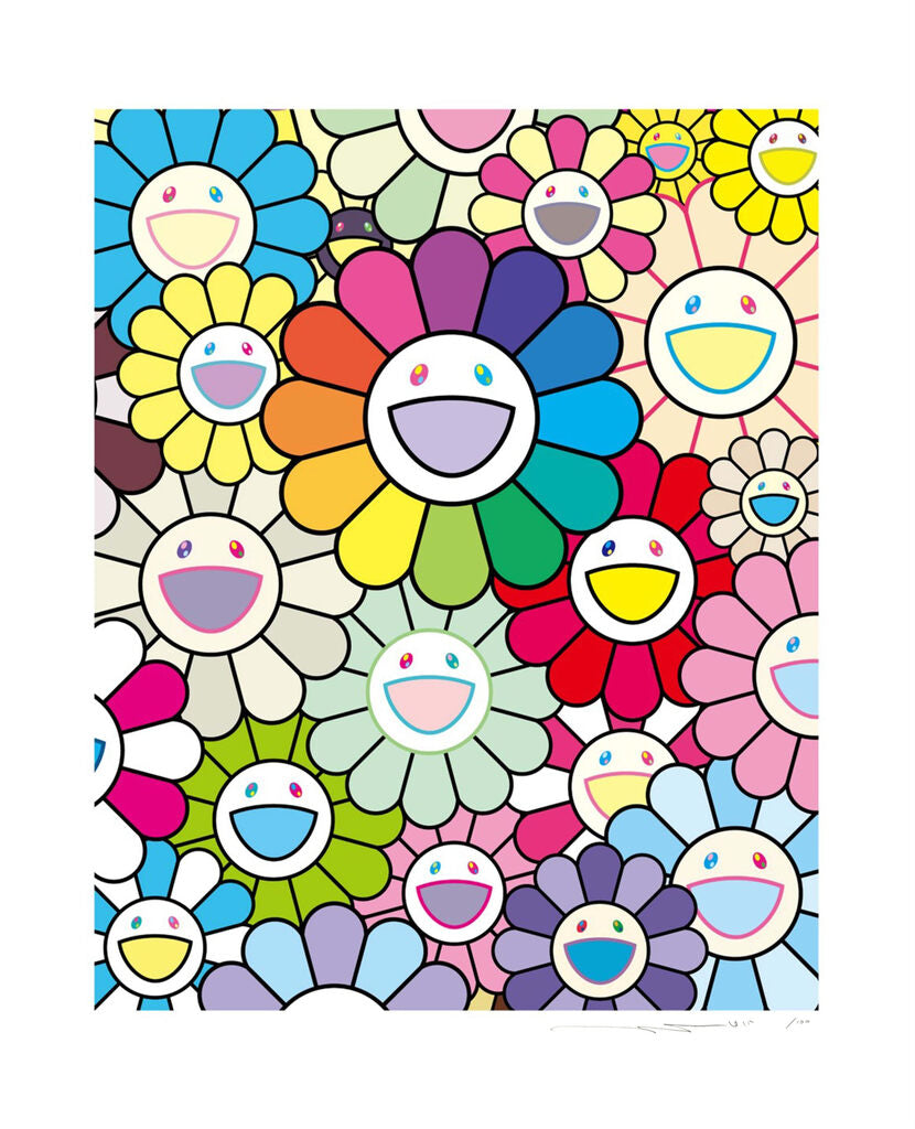 Takashi Murakami - Flowers and Prosperity Multicolor, 2025 - Pinto Gallery