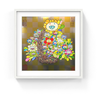 Takashi Murakami - Flowers in a Basket, 2024 - Pinto Gallery