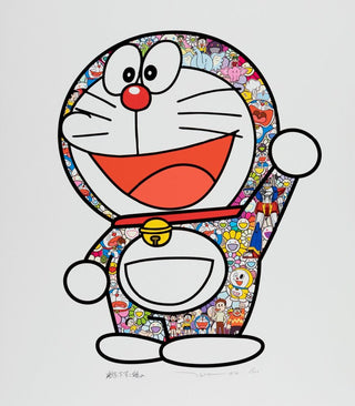 Takashi Murakami, Fujiko Fujio - Doraemon: Hip Hip Hurrah!, 2020 - Pinto Gallery