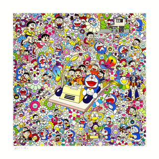 Takashi Murakami, Fujiko Fujio - On an Endless Journey on a Time Machine with the Author Fujiko F. Fujio!, 2019 - Pinto Gallery