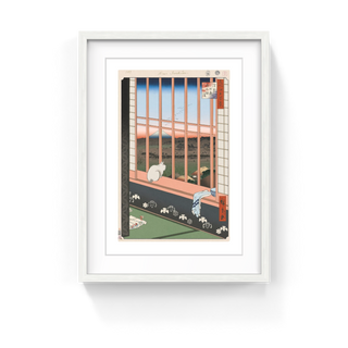 Takashi Murakami - Hiroshige’s 100 Famous Views of Edo: Japonisme Reconsidered—Asakusa Ricefields and Torinomachi Festival, 2025 - Pinto Gallery