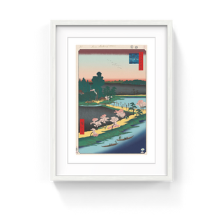 Takashi Murakami - Hiroshige’s 100 Famous Views of Edo: Japonisme Reconsidered—Azuma Shrine and the Entwined Camphor, 2025 - Pinto Gallery