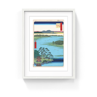 Takashi Murakami - Hiroshige’s 100 Famous Views of Edo: Japonisme Reconsidered—Benten Shrine,Inokashira Pond, 2025 - Pinto Gallery