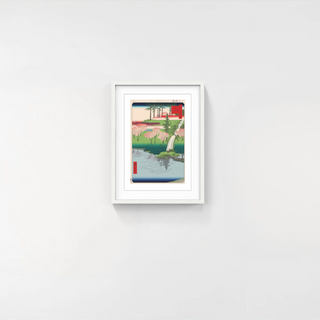 Takashi Murakami - Hiroshige’s 100 Famous Views of Edo: Japonisme Reconsidered—Chiyogaike Pond,Meguro, 2025 - Pinto Gallery