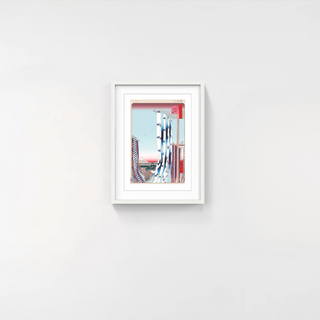 Takashi Murakami - Hiroshige’s 100 Famous Views of Edo: Japonisme Reconsidered—Dyer’s Quarter,Kanda, 2025 - Pinto Gallery