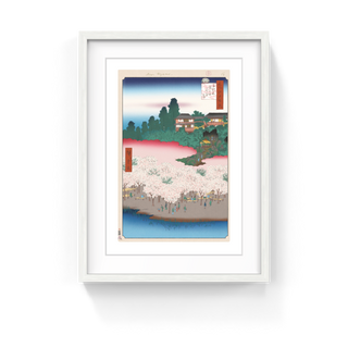 Takashi Murakami - Hiroshige’s 100 Famous Views of Edo: Japonisme Reconsidered—Flower Pavilion,Dango Slope, Sendagi, 2025 - Pinto Gallery