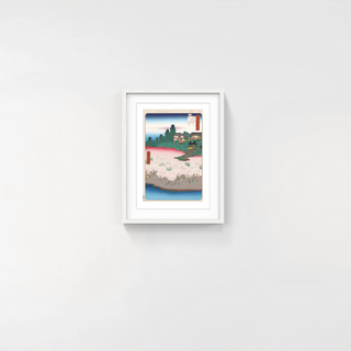 Takashi Murakami - Hiroshige’s 100 Famous Views of Edo: Japonisme Reconsidered—Flower Pavilion,Dango Slope, Sendagi, 2025 - Pinto Gallery