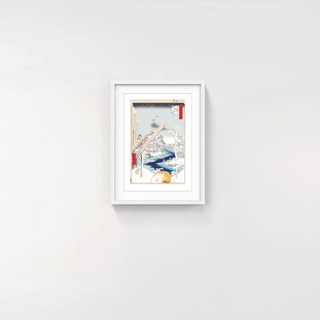 Takashi Murakami - Hiroshige’s 100 Famous Views of Edo: Japonisme Reconsidered—Fukagawa Lumberyards, 2025 - Pinto Gallery