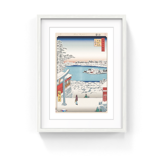 Takashi Murakami - Hiroshige’s 100 Famous Views of Edo: Japonisme Reconsidered—Hilltop View,Yushima Tenjin Shrine, 2025 - Pinto Gallery