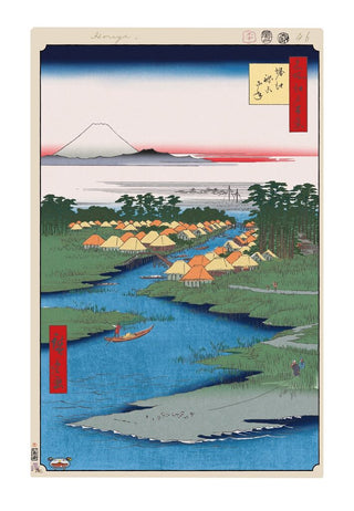 Takashi Murakami - Hiroshige’s 100 Famous Views of Edo: Japonisme Reconsidered—Horie and Nekozane, 2025 - Pinto Gallery
