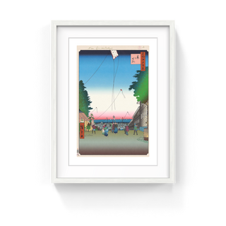 Takashi Murakami - Hiroshige’s 100 Famous Views of Edo: Japonisme Reconsidered—Kasumigaseki, 2025 - Pinto Gallery