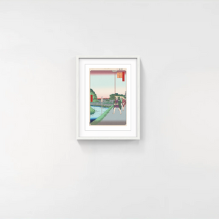 Takashi Murakami - Hiroshige’s 100 Famous Views of Edo: Japonisme Reconsidered—Kinokuni Hill and Distant View of Akasaka Tameike, 2025 - Pinto Gallery