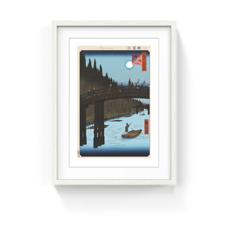 Takashi Murakami - Hiroshige's 100 Famous Views of Edo: Japonisme Reconsidered—Kyōbashi Takegashi UFOs Have Been Flying Over Japan!, 2025 - Pinto Gallery