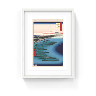 Takashi Murakami - Hiroshige’s 100 Famous Views of Edo: Japonisme Reconsidered—Minami Shinagawa and Samezu Coast, 2025 - Pinto Gallery