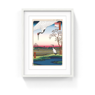 Takashi Murakami - Hiroshige’s 100 Famous Views of Edo: Japonisme Reconsidered—Minowa, Kanasugi,Mikawashima, 2025 - Pinto Gallery