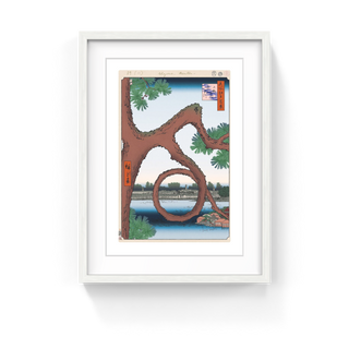 Takashi Murakami - Hiroshige’s 100 Famous Views of Edo: Japonisme Reconsidered—Moon Pine, Ueno, 2025 - Pinto Gallery