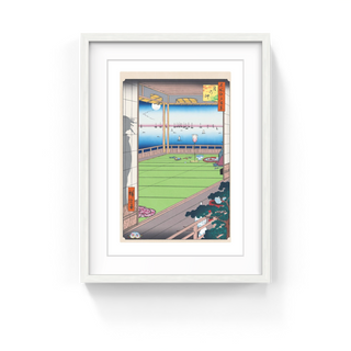 Takashi Murakami - Hiroshige’s 100 Famous Views of Edo: Japonisme Reconsidered—Moon-Viewing Point, 2025 - Pinto Gallery