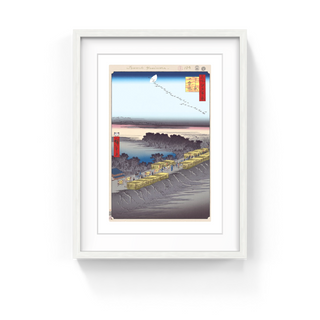 Takashi Murakami - Hiroshige’s 100 Famous Views of Edo: Japonisme Reconsidered—Nihon Embankment,Yoshiwara, 2025 - Pinto Gallery