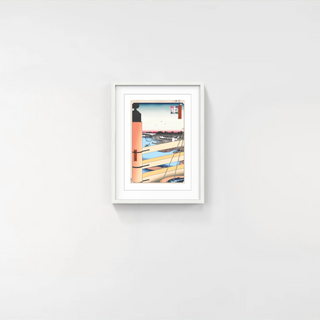 Takashi Murakami - Hiroshige’s 100 Famous Views of Edo: Japonisme Reconsidered—Nihonbashi Bridge and Edobashi Bridge, 2025 - Pinto Gallery