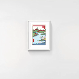 Takashi Murakami - Hiroshige’s 100 Famous Views of Edo: Japonisme Reconsidered—Open Garden at Fukagawa Hachiman Shrine, 2025 - Pinto Gallery