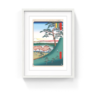 Takashi Murakami - Hiroshige’s 100 Famous Views of Edo: Japonisme Reconsidered—Original Fuji, Meguro, 2025 - Pinto Gallery