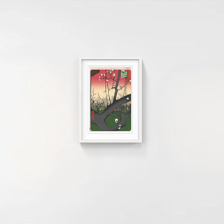 Takashi Murakami - Hiroshige’s 100 Famous Views of Edo: Japonisme Reconsidered—Plum Estate,Kameido (Large), 2025 - Pinto Gallery