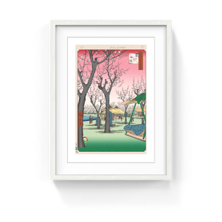 Takashi Murakami - Hiroshige’s 100 Famous Views of Edo: Japonisme Reconsidered—Plum Garden,Kamata, 2025 - Pinto Gallery
