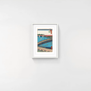 Takashi Murakami - Hiroshige’s 100 Famous Views of Edo: Japonisme Reconsidered—Ryōgoku Bridge and the Great Riverbank, 2025 - Pinto Gallery