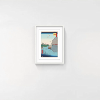 Takashi Murakami - Hiroshige’s 100 Famous Views of Edo: Japonisme Reconsidered—Scattered Pines,Tone River, 2025 - Pinto Gallery