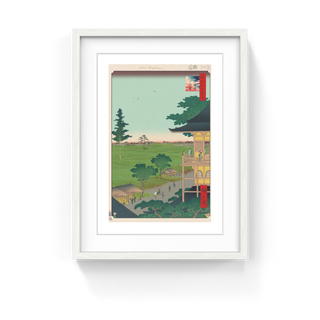 Takashi Murakami - Hiroshige’s 100 Famous Views of Edo: Japonisme Reconsidered—Spiral Hall, Five Hundred Rakan Temple, 2025 - Pinto Gallery