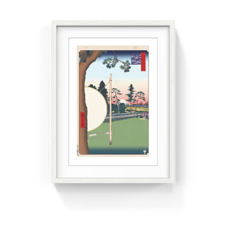 Takashi Murakami - Hiroshige’s 100 Famous Views of Edo: Japonisme Reconsidered—Takata Riding Grounds, 2025 - Pinto Gallery