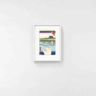 Takashi Murakami - Hiroshige’s 100 Famous Views of Edo: Japonisme Reconsidered—Teppōzu and Tsukiji Honganji Temple, 2025 - Pinto Gallery