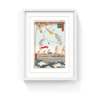 Takashi Murakami - Hiroshige’s 100 Famous Views of Edo: Japonisme Reconsidered—The City Flourishing,Tanabata Festival, 2025 - Pinto Gallery