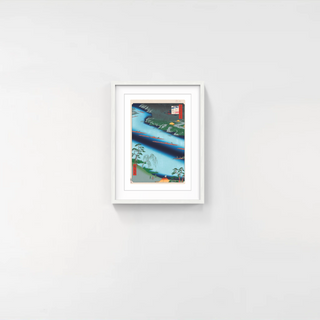 Takashi Murakami - Hiroshige’s 100 Famous Views of Edo: Japonisme Reconsidered—The Kawaguchi Ferry and Zenkōji Temple, 2025 - Pinto Gallery
