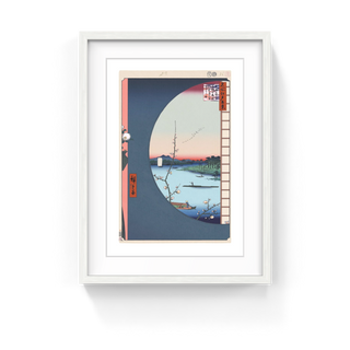 Takashi Murakami - Hiroshige’s 100 Famous Views of Edo: Japonisme Reconsidered—View from Massaki of Suijin Shrine, 2025 - Pinto Gallery