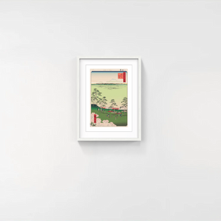 Takashi Murakami - Hiroshige’s 100 Famous Views of Edo: Japonisme Reconsidered—View to the North from Asukayama, 2025 - Pinto Gallery