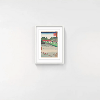 Takashi Murakami - Hiroshige’s 100 Famous Views of Edo: Japonisme Reconsidered—Yatsukōji, inside Sujikai Gate, 2025 - Pinto Gallery