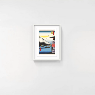 Takashi Murakami - Hiroshige’s 100 Famous Views of Edo: Japonisme Reconsidered—Yoroi Ferry, Koami-chō, 2025 - Pinto Gallery