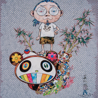 Takashi Murakami - I Met a Panda Family, 2013 - Pinto Gallery