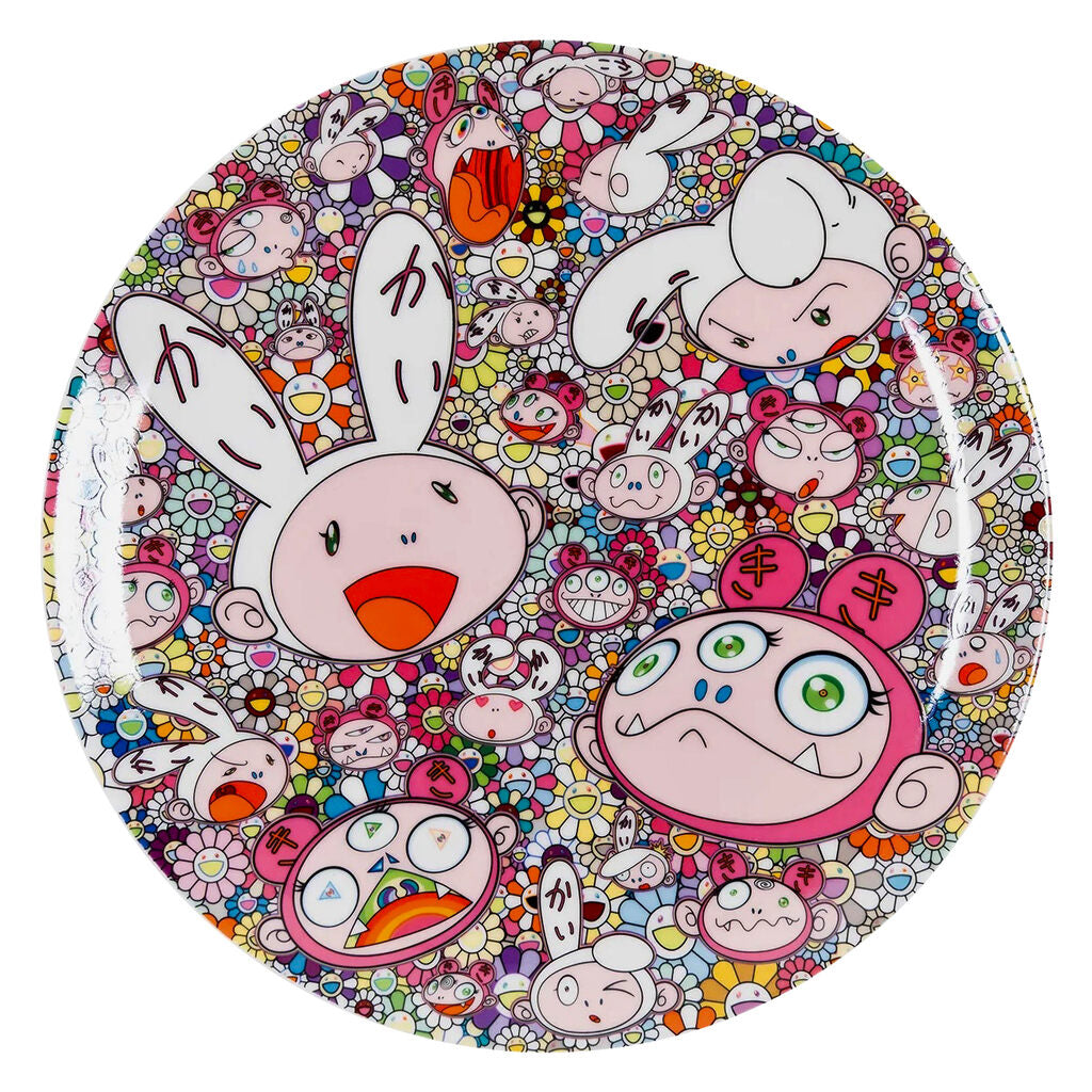 Takashi Murakami - Kaikai & Kiki Commemorative plate, 2020 - Pinto Gallery