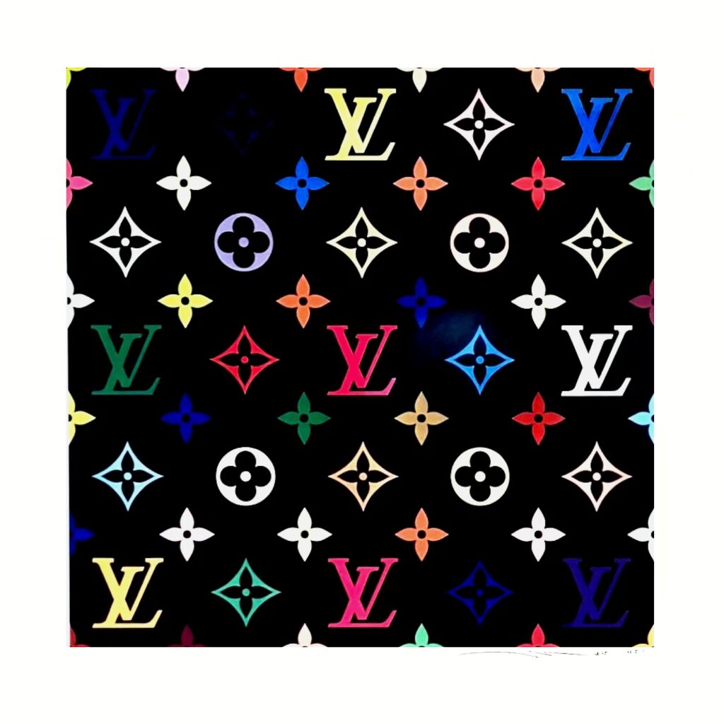Takashi Murakami - LV Black Murakami Multicolor Monogram, 2025 - Pinto Gallery