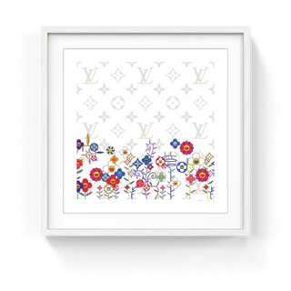 Takashi Murakami - LV Flower Garden White, 2025 - Pinto Gallery