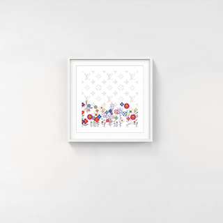 Takashi Murakami - LV Flower Garden White, 2025 - Pinto Gallery