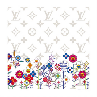 Takashi Murakami - LV Flower Garden White, 2025 - Pinto Gallery
