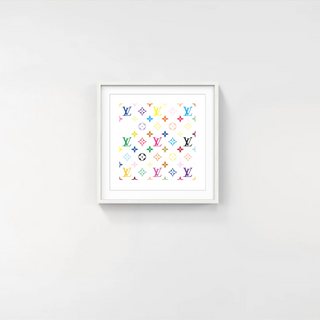 Takashi Murakami - LV White Murakami Multicolor Monogram, 2025 - Pinto Gallery